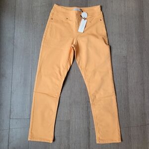 Carreli Women's Orange Angela Fit Jeans
